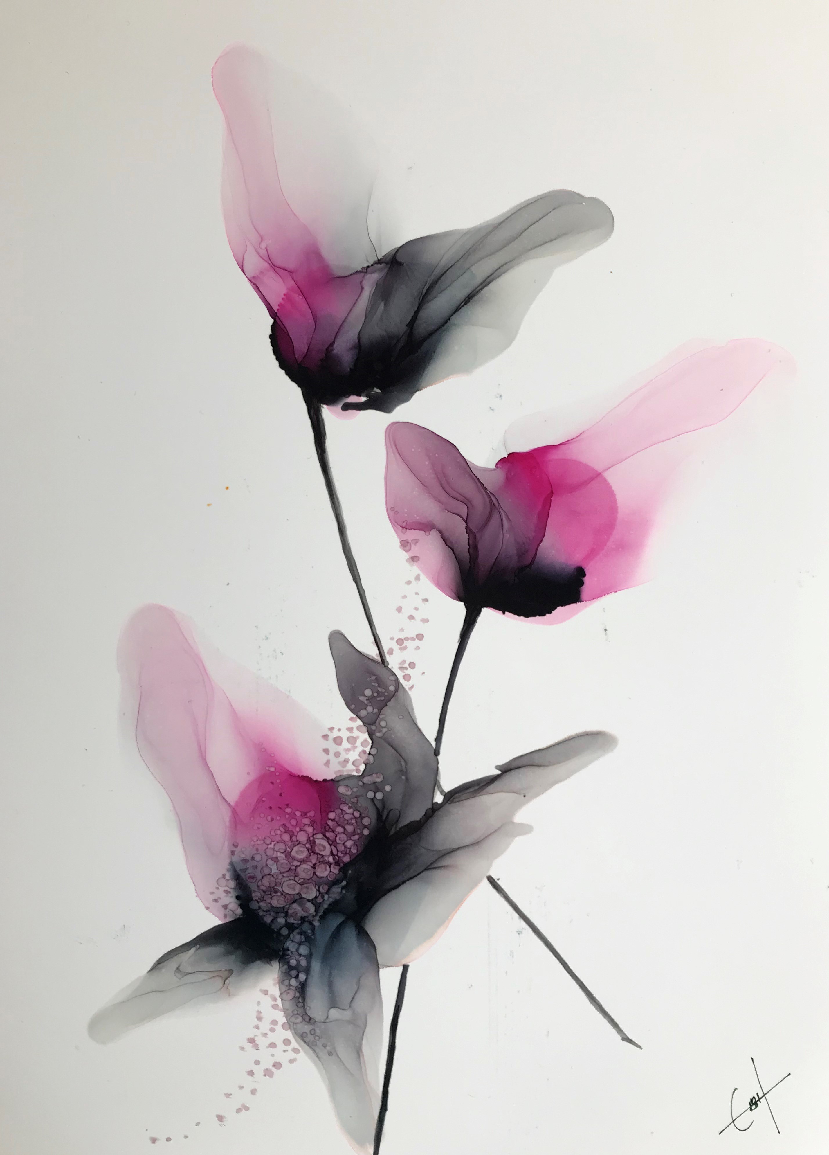 charlotte bøgh aagaard - Flowers in Ink 6